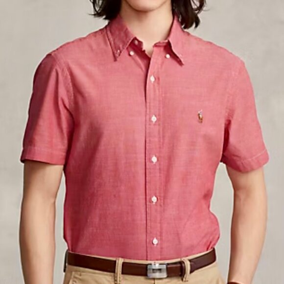 Ralph Lauren Chambray Shirt M + NWT RL Traveler Shorts + Vintage Louis Vuitton - Picture 7 of 10